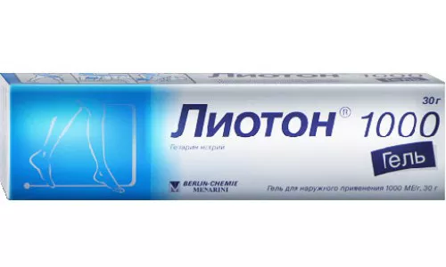 Ліотон 1000®, гель, туба 30 г | интернет-аптека Farmaco.ua