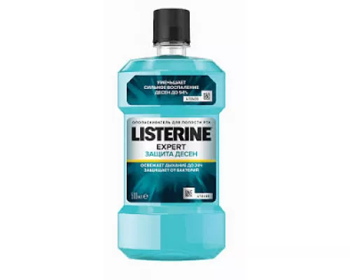 Listerine Expert защита десен, ополаскиватель для рта, 500 мл | интернет-аптека Farmaco.ua