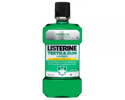 Listerine Expert захист від карієсу, ополіскувач для ротової порожнини, 500 мл | интернет-аптека Farmaco.ua