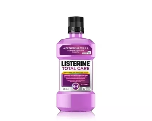 Listerine Total Care, ополаскиватель для рта, 500 мл | интернет-аптека Farmaco.ua