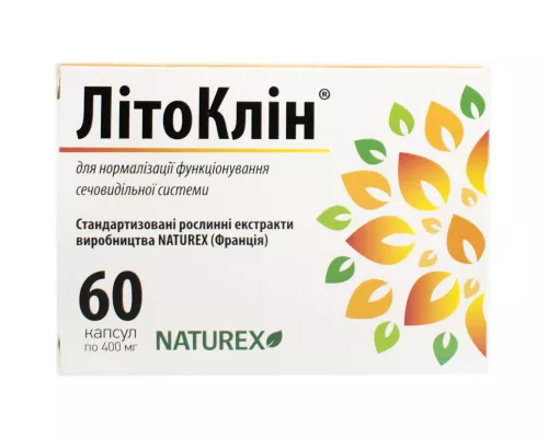 ЛитоКлин, капсулы 400 мг, №60 | интернет-аптека Farmaco.ua