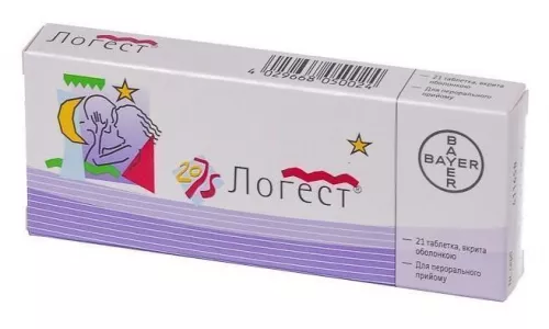 Логест®, таблетки вкриті оболонкою, №21 | интернет-аптека Farmaco.ua