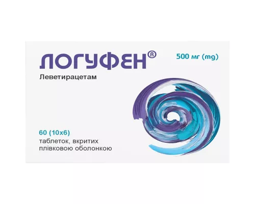 Логуфен, таблетки вкриті плівковою оболонкою, 500 мг, №60 (10х6) | интернет-аптека Farmaco.ua