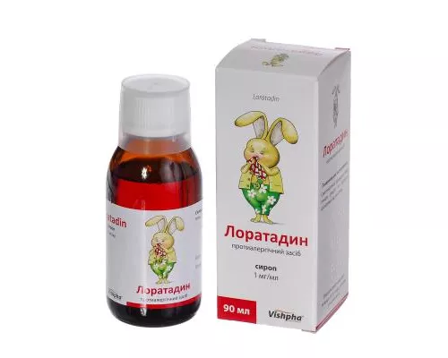 Лоратадин, сироп, 90 мл | интернет-аптека Farmaco.ua