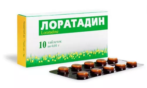 Лоратадин, таблетки, 0.01, №10 | интернет-аптека Farmaco.ua