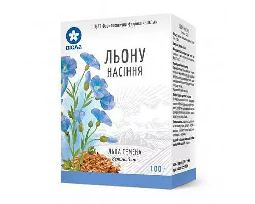 Льна семена, 100 г | интернет-аптека Farmaco.ua