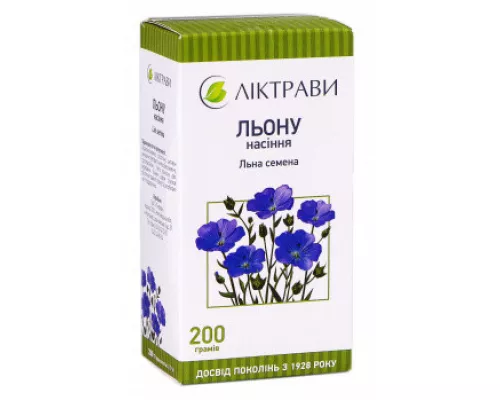 Льону насіння, 200 г | интернет-аптека Farmaco.ua