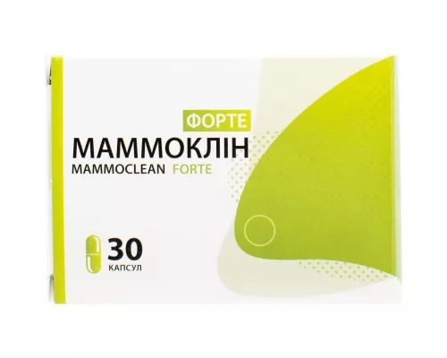 Маммоклін Форте, капсули 400 мг, №30 | интернет-аптека Farmaco.ua