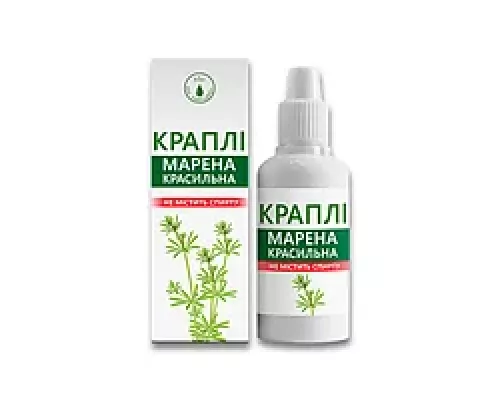 Марена фарбувальна, краплі, 30 мл | интернет-аптека Farmaco.ua