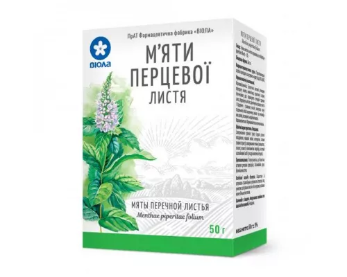 Мяты перечной лист, 50 г | интернет-аптека Farmaco.ua