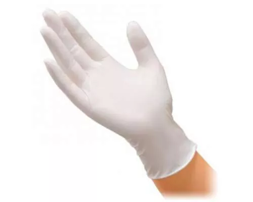 MedPlast, перчатки, смотровые, латексные, припудренные, нестерильные, размер M, №100 (50 пар) | интернет-аптека Farmaco.ua