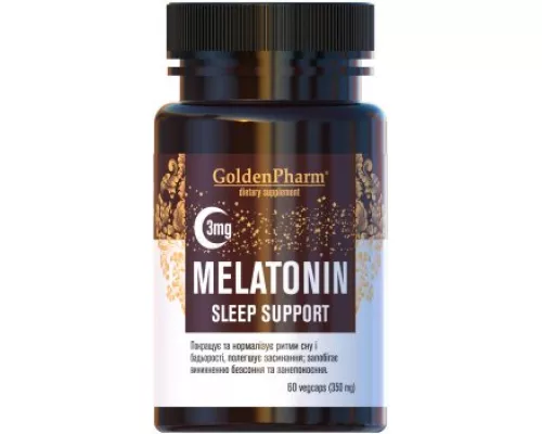 Мелатонин, капсулы 3 мг, №60 | интернет-аптека Farmaco.ua