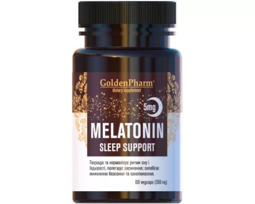 Мелатонин, капсулы 5 мг, №60 | интернет-аптека Farmaco.ua