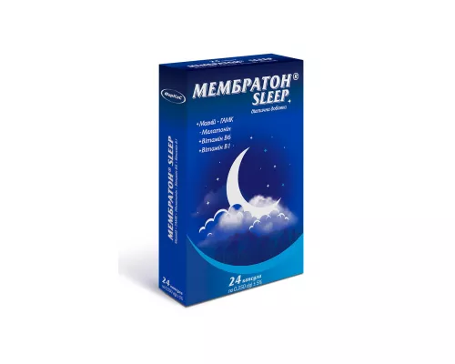 Мембратон Sleep, капсули, №24 | интернет-аптека Farmaco.ua