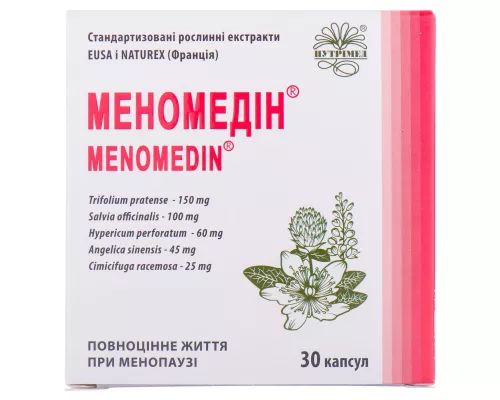Меномедін, капсули, №30 | интернет-аптека Farmaco.ua