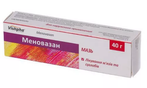 Меновазан, мазь, туба 40 г | интернет-аптека Farmaco.ua