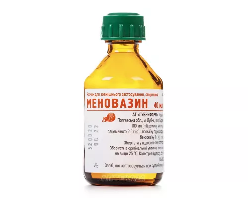 Меновазин, 40 мл | интернет-аптека Farmaco.ua