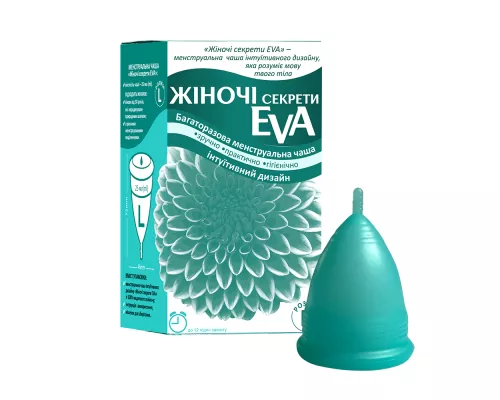Менструальна чаша "Жіночі секрети EVA", розмір L | интернет-аптека Farmaco.ua