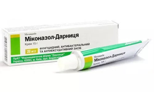Миконазол-Дарница, крем, туба 15 г, 2% | интернет-аптека Farmaco.ua