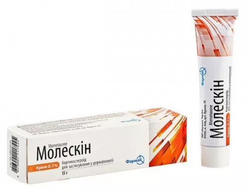 Молескин, крем, туба 15 г, 0.1% | интернет-аптека Farmaco.ua