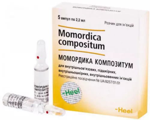 Момордика композитум, ампули 2.2 мл, №5 | интернет-аптека Farmaco.ua