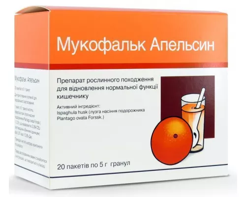 Мукофальк Апельсин, пакет 5 г, №20 | интернет-аптека Farmaco.ua