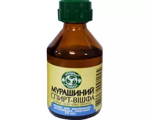 Мурашиний спирт-Вішфа, для зовнішнього застосування, флакон 50 мл | интернет-аптека Farmaco.ua