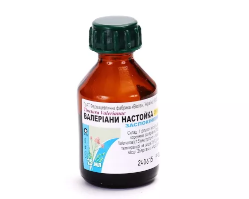 Валеріани настойка, 25 мл | интернет-аптека Farmaco.ua