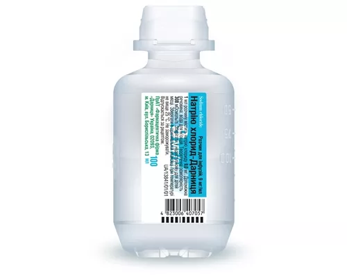 Натрію хлорид-Дарниця, розчин для інфузій, 100 мл, 0.9% | интернет-аптека Farmaco.ua