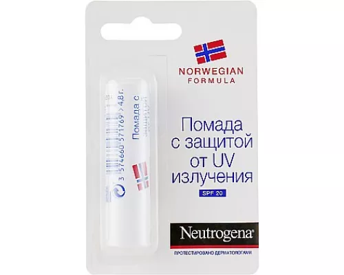 Neutrogena® Норвезька формула, помада з захистом SPF 20 | интернет-аптека Farmaco.ua