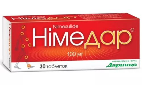 Нимедар, таблетки, 0.1 г, №30 | интернет-аптека Farmaco.ua