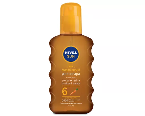 Nivea, масло-спрей для засмаги, 200 мл | интернет-аптека Farmaco.ua