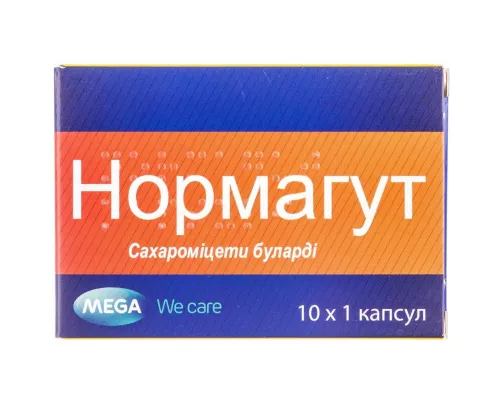Нормагут, капсули, №10 | интернет-аптека Farmaco.ua