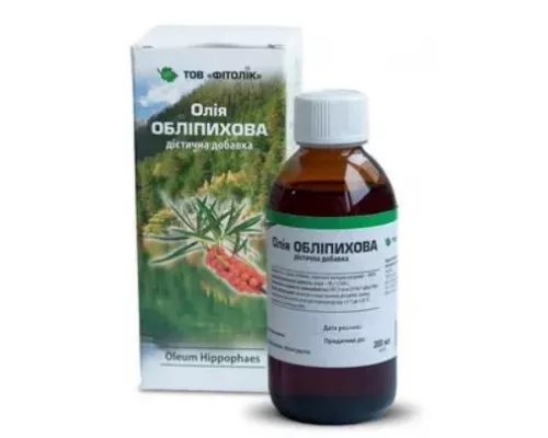 Обліпихова олія, флакон 200 мл | интернет-аптека Farmaco.ua