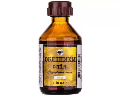 Облепиховое масло, флакон 50 мл | интернет-аптека Farmaco.ua