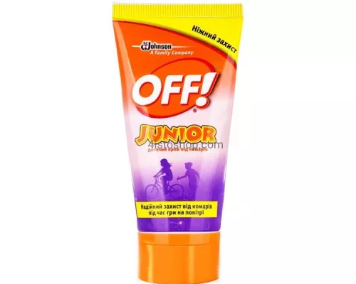 Off Junior, крем від комарів для дітей, туба 50 мл | интернет-аптека Farmaco.ua