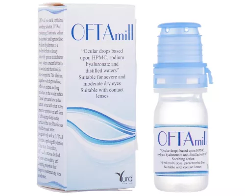 Офтамілл, краплі очні, флакон 10 мл | интернет-аптека Farmaco.ua