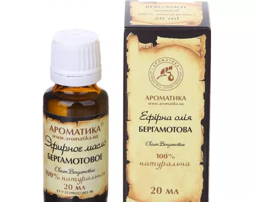 Олія ефірна бергамотова, 20 мл | интернет-аптека Farmaco.ua