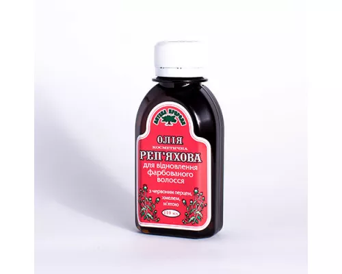 Масло репейное для окрашеных волос, красный перец/хмель/мята, 110 мл | интернет-аптека Farmaco.ua