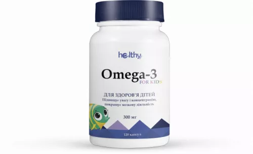 Омега-3 для дітей Хелсі Нейшн, 300 мг, №120 | интернет-аптека Farmaco.ua