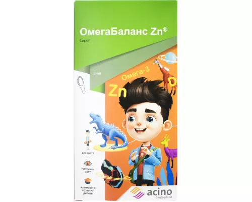 Омегабаланс Цинк, 5 мл, №20 | интернет-аптека Farmaco.ua