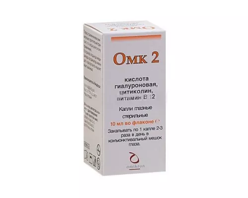 ОМК2, капли глазные, 10 мл | интернет-аптека Farmaco.ua