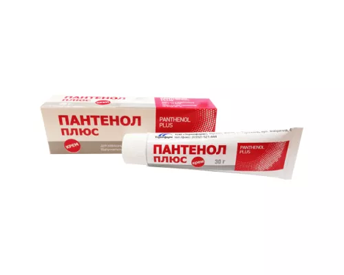 Пантенол Плюс, крем, туба 30 г | интернет-аптека Farmaco.ua
