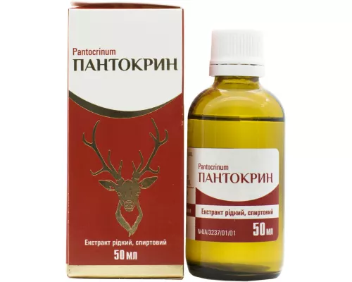 Пантокрин, экстракт жидкий, 50 мл | интернет-аптека Farmaco.ua