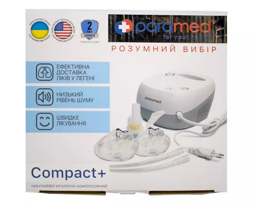 Paramed Compact+, небулайзер компрессорный | Farmaco.ua Paramed Compact+, небулайзер компрессорный | интернет-аптека Farmaco.ua