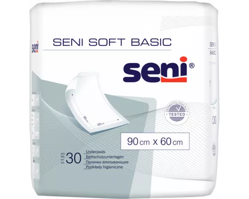 Пелюшки Seni Soft Basic, 90х60 см, №30 | интернет-аптека Farmaco.ua