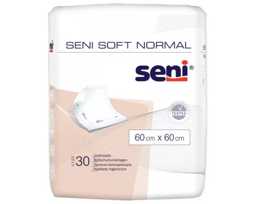 Пелюшки Seni Soft Normal, 60х60 см, №30 | интернет-аптека Farmaco.ua