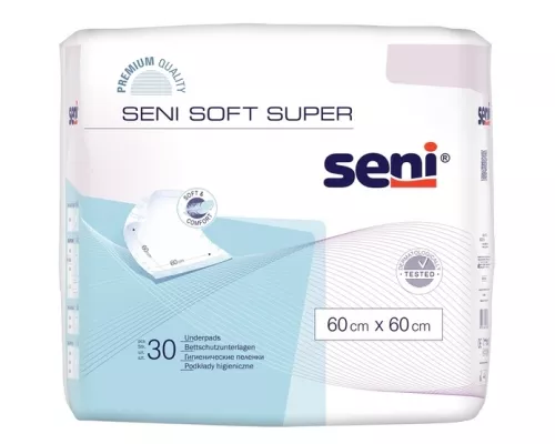 Пелюшки Seni Soft Super, 60х60 см, №30 | интернет-аптека Farmaco.ua