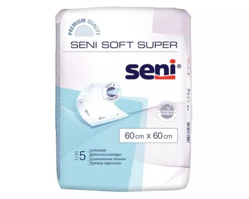 Пелюшки Seni Soft Super, 60х60 см, №5 | интернет-аптека Farmaco.ua