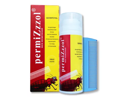 Пермизззол, шампунь по уходу за волосами после использования профилактического средства | интернет-аптека Farmaco.ua